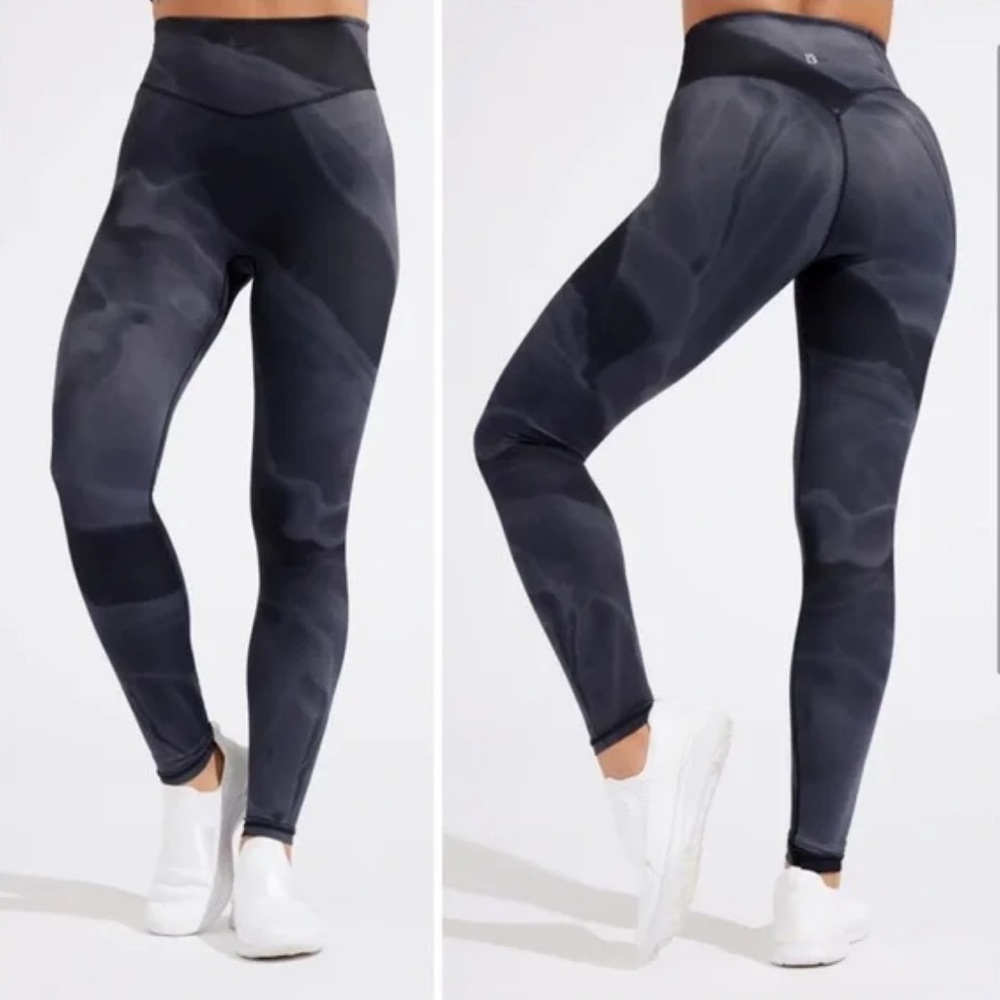 Buffbunny Collection Black Quartz Impact  Leggings XXL